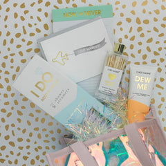 Hands applying Chez Gagné Dew Me Hand Crème for hydrated skin.
