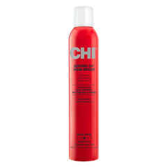 CHI Enviro 54 bottle pour demonstrates a smooth mist for flexible hold without buildup.