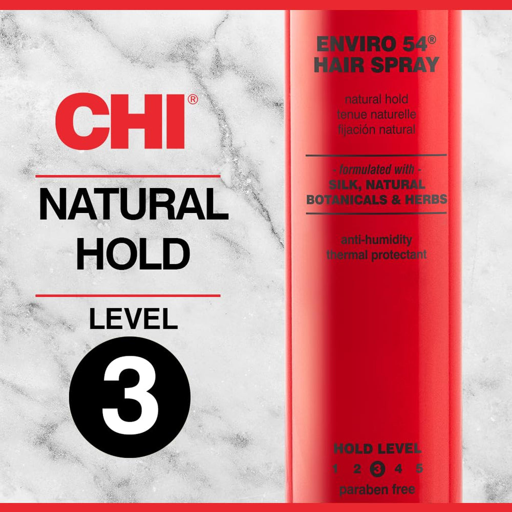 CHI Enviro 54 lightweight finish shows easy layering of texture and volume.
