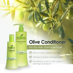 Chihtsai dry hair care with conditioner for softer feel.