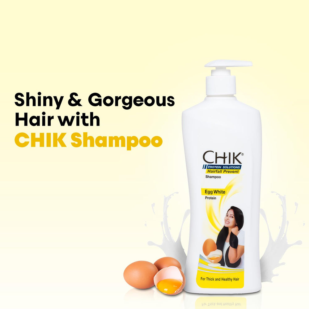CHIK Apply and rinse action demonstrates gentle scalp cleansing