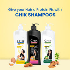 CHIK Haircare image highlights suitability for dry to normal hair