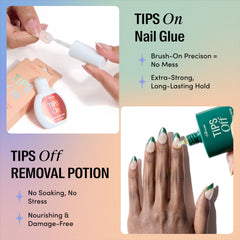 Chillhouse nail shapes kit offers oval, square, and more options.