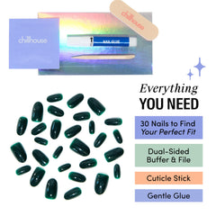 Chillhouse Dual-sided buffer and file for smooth nail prep