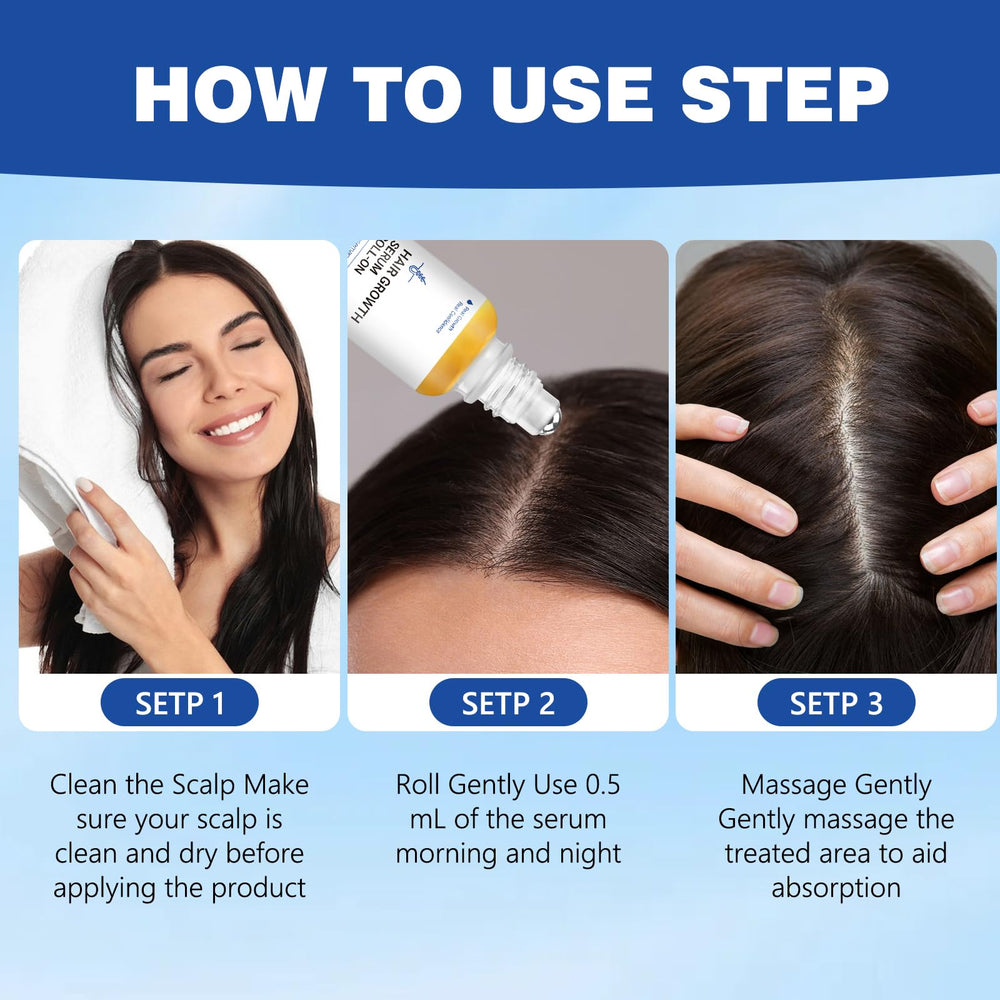 Portable roller for on-the-go scalp care anywhere