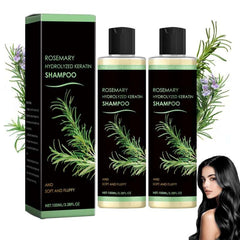 ChLNDalin Rosemary Hair Growth Shampoo bottle promotes nourished, stronger hair.