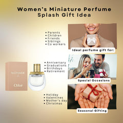 Chloe Nomade mini travel case ready for a compact fragrance kit.