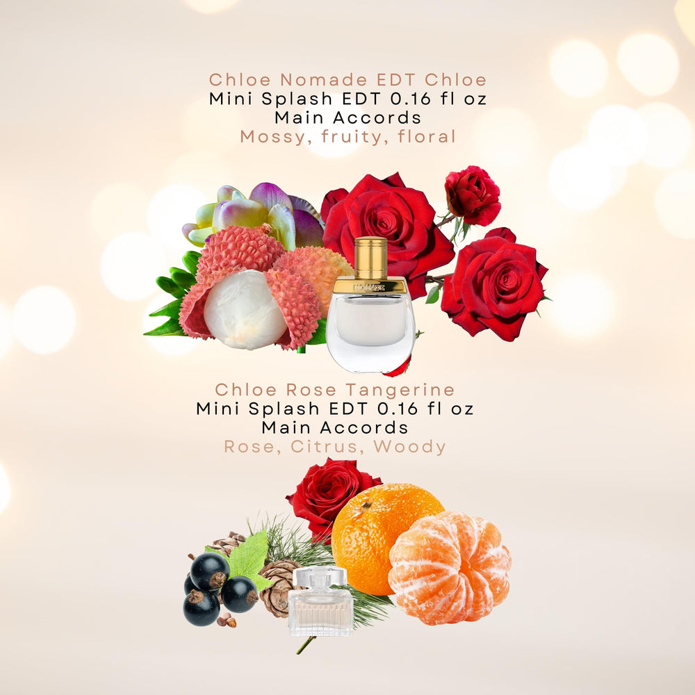 Chloe Rose Tangerine EDT bottle with bright citrus and floral lift