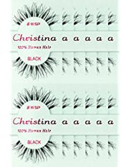 Christina 12packs Eyelashes WSP — natural-looking strip lashes for everyday wear.