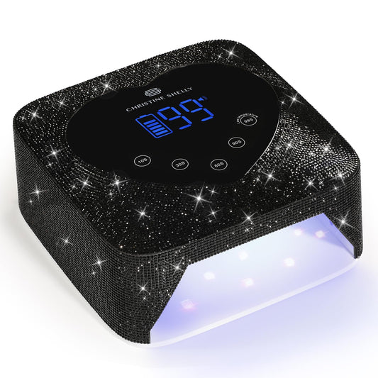CHRISTINE SHELLY UV LED nail lamp front view for quick, even cures at home.