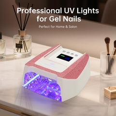 CHRISTINE SHELLY UV nail lamp rechargeable 96W power for fast results