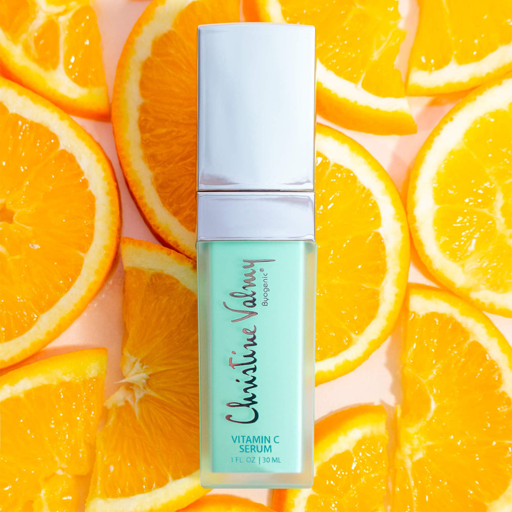 Christine Valmy USA-made label on packaging signaling spa quality skincare
