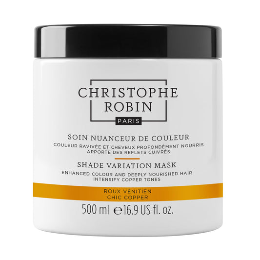 Christophe Robin Shade Variation Mask copper jar highlights vibrant copper tones