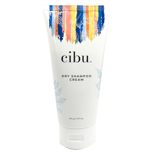 CIBU Dry Shampoo absorbs oil for instant refresh without water.