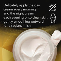 Cicatricure Gold Lift lifting effect close up showing a firmer appearance.