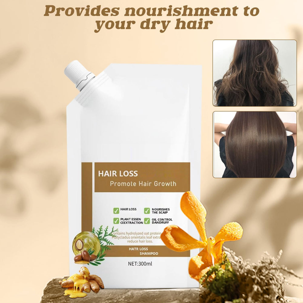 CidnMatd ginger-enriched formula for refreshed, revitalized strands.