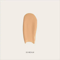 Ciele Tint & Protect swatch on skin shows buildable coverage