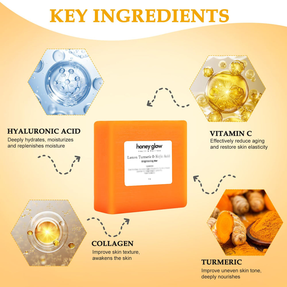 Cijikos turmeric skin balance shot suggests moisture and natural glow.