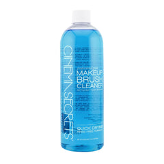 Cinema Secrets Blue Vanilla Cleaner bottle for quick, rinse-free brush cleaning