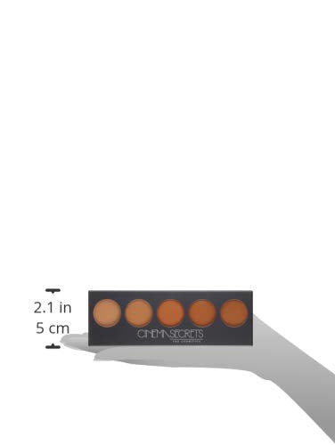 Cinema Secrets Foundation Palette can be mixed with Primer for lighter coverage.