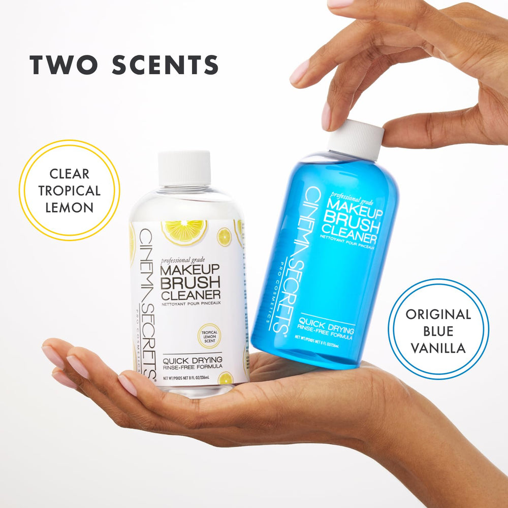 Pro makeup artists rely on Cinema Secrets from Burbank studios for speedy cleaning.