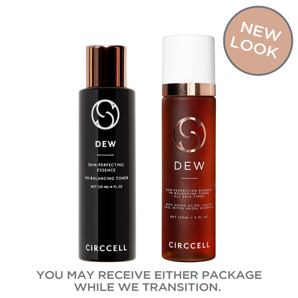 CIRCCELL Dew essence pump close-up ready for daily use.