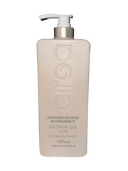 CIROA Manuka Honey Glow shower gel bottle with radiant lather for moisturized skin