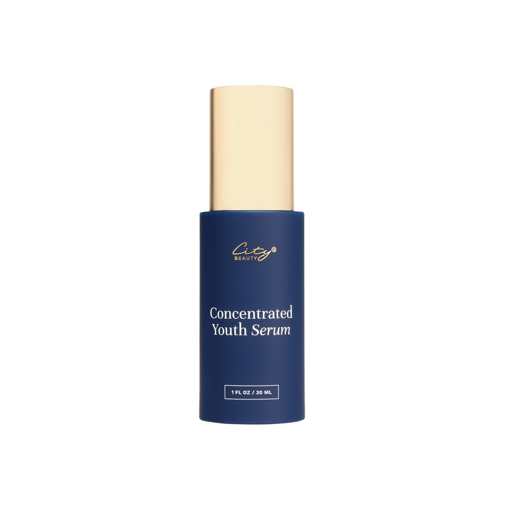 City Beauty Concentrated Youth Serum bottle for a smooth, confident daily routine.