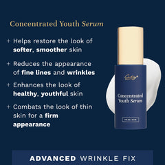 City Beauty Concentrated Youth Serum pump demonstrates easy, targeted application.