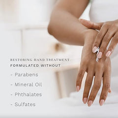 City Beauty Restoring Hand Treatment cream jar open reveals luxurious texture