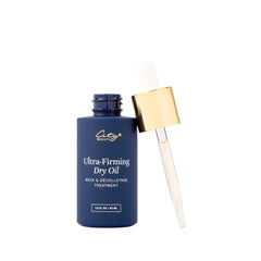 City Beauty Ultra-Firming Dry Oil non-greasy finish on skin