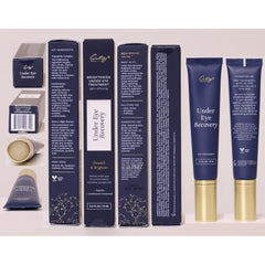 City Beauty Under Eye Recovery travel-friendly bottle fits on-the-go skincare routines.