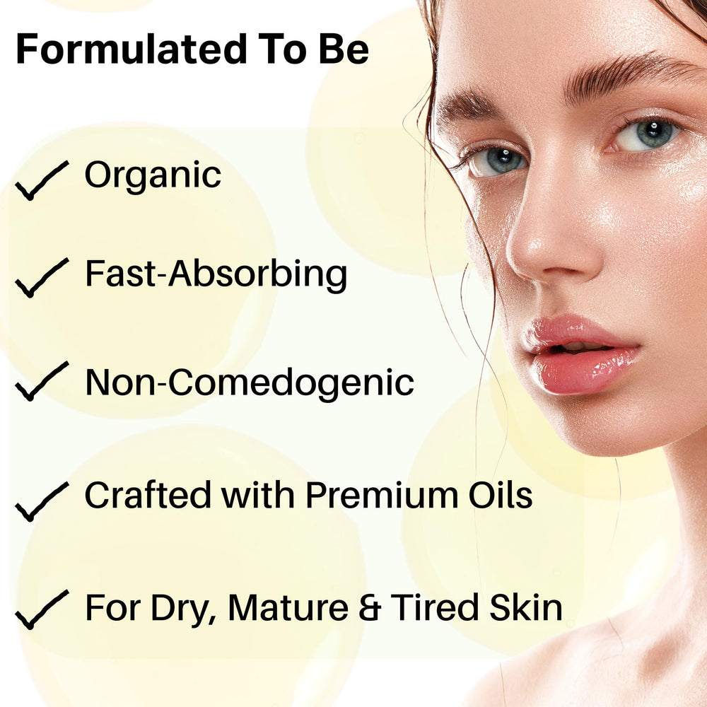 Civil Code Mesopotamian Face Oil jojoba sheen promotes smooth, comfortable skin.