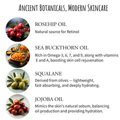 Civil Code Mesopotamian Face Oil dropper delivering lightweight hydration for quick absorption.