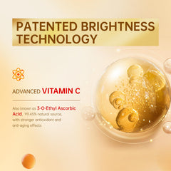 CKM Vitamin C Serum in a clean skincare setup for daily routine