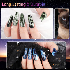Clara Colors holographic glitter gel under light