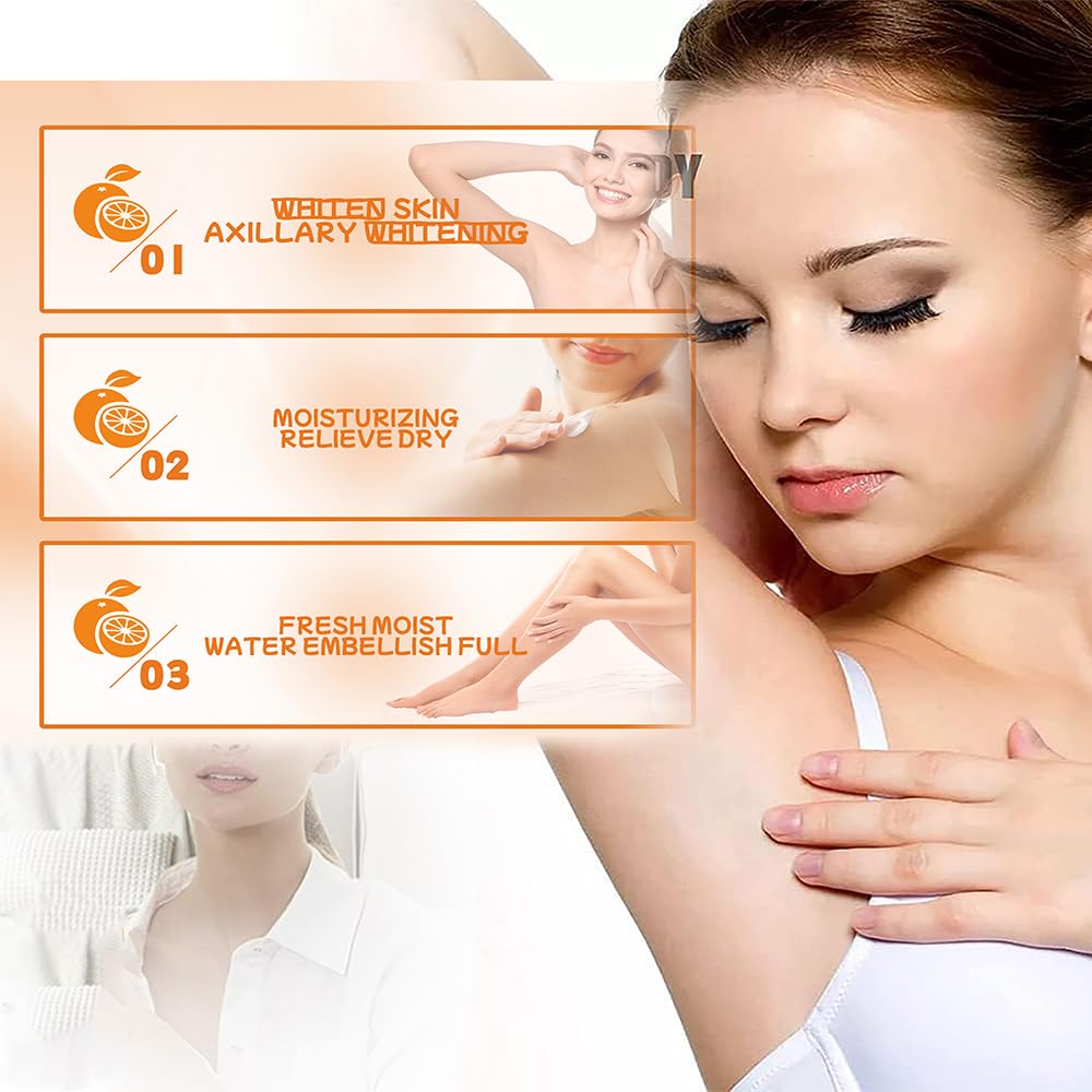Bikini area care with clarifying cream for sensitive skin.
