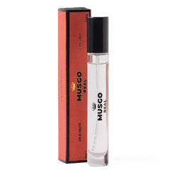 Claus Porto Musgo Real Puro Sangue bottle front, ideal for evening wear and bold style.
