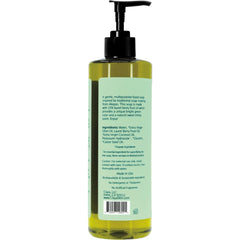 Claya Organic oil blend in Castile Soap highlights natural cleansing power.