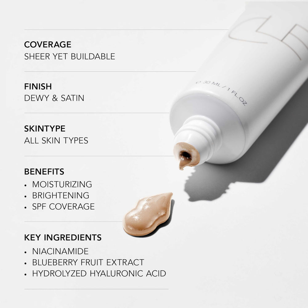 Matte finish application of CLE CCC Cream offering lasting control