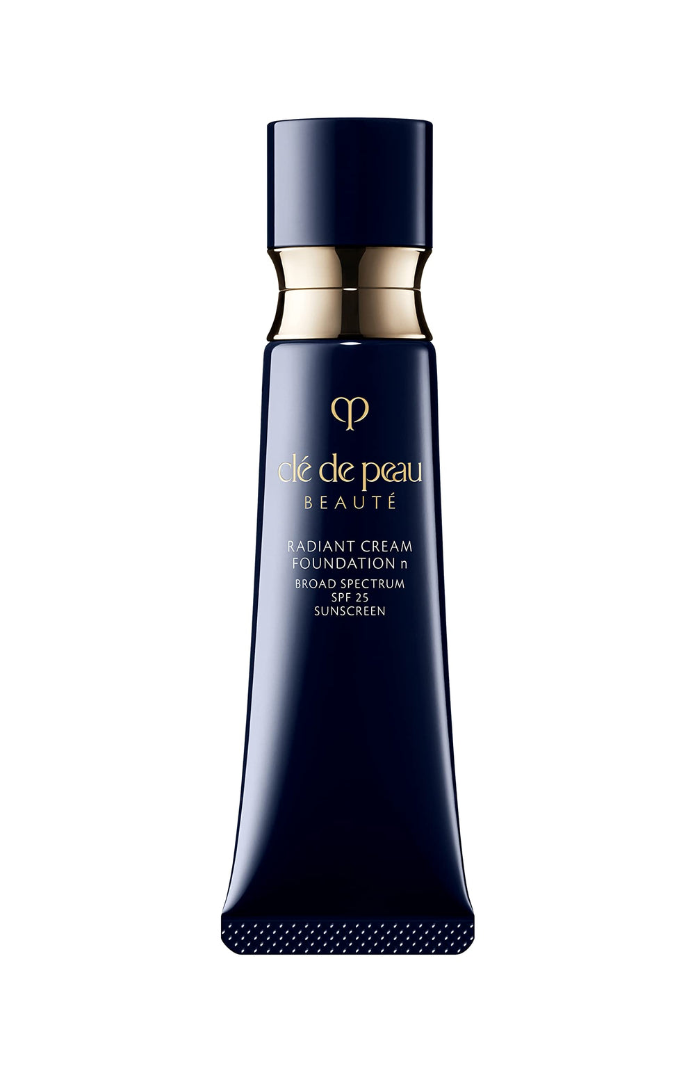 Clé de Peau Beauté Radiant Cream Foundation bottle with SPF 25 delivering luminous, lasting hydration