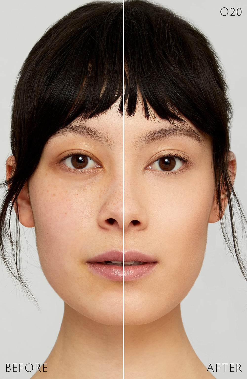 Cle de Peau Radiant Fluid Foundation O20 packaging box highlights premium design.