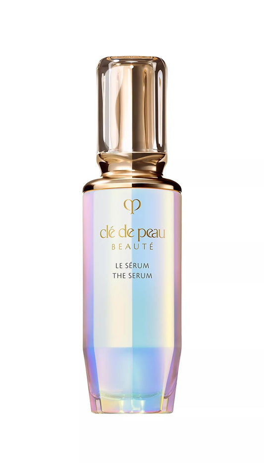 Clé de Peau Beauté The Serum 50mL bottle front view, premium skincare packaging.