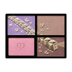 Clé de Peau Eye Color Quad 504 Golden Beige warms eyelids with natural glow