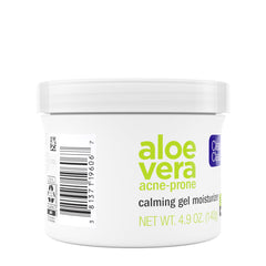 Clean & Clear Aloe Vera Calming Gel paired with Gentle Facial Cleanser in routine.