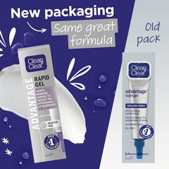 Clean & Clear Advantage gel texture close-up.