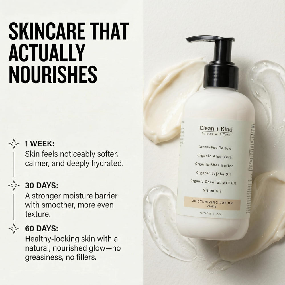 Clean and Kind hand-face-body application scene showcasing versatile use.