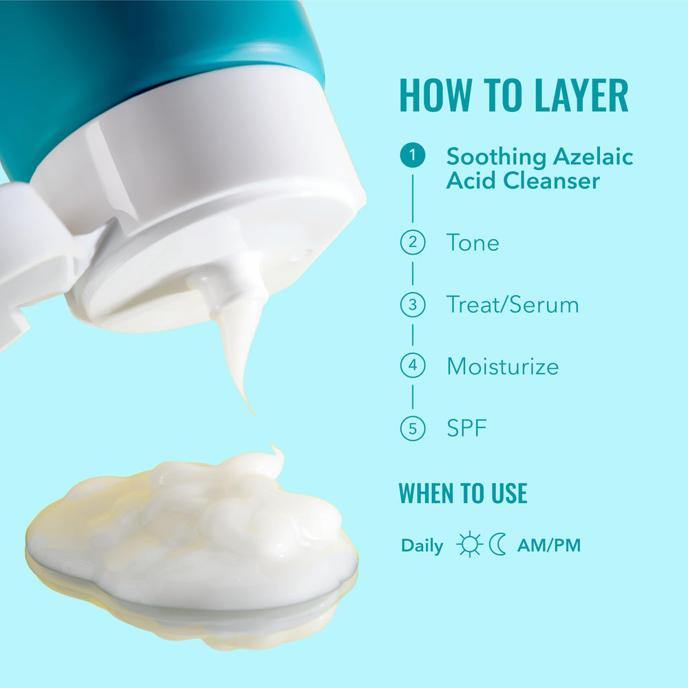 Good Molecules cleanser packaging close-up with minimalist design and clear ingredient emphasis.