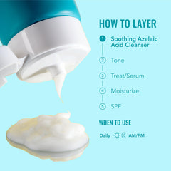 Good Molecules cleanser packaging close-up with minimalist design and clear ingredient emphasis.