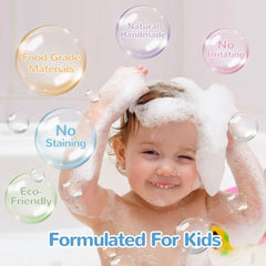 Clear and Fresh donut bath bomb creates a relaxing, fragrant bath experience.